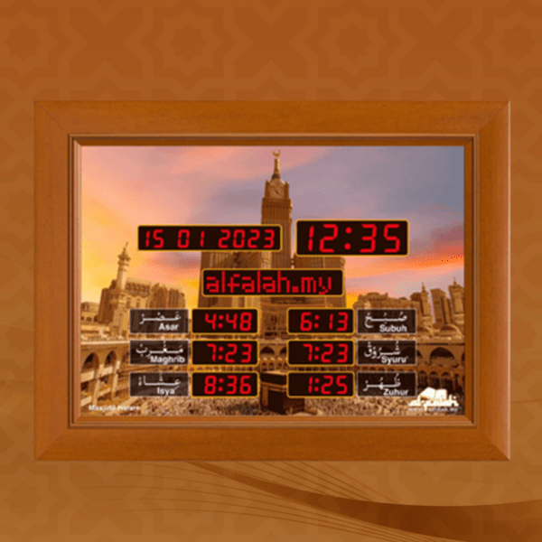 Jam Azan Digital AL FALAH
